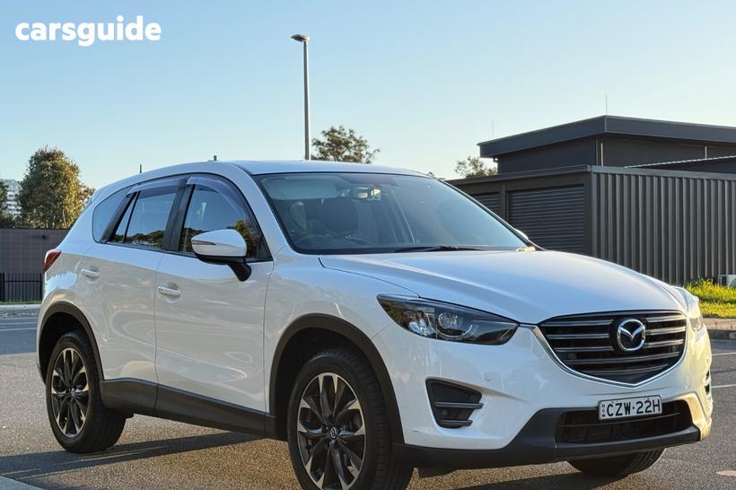 White 2015 Mazda CX-5 Wagon Gt (4X4)