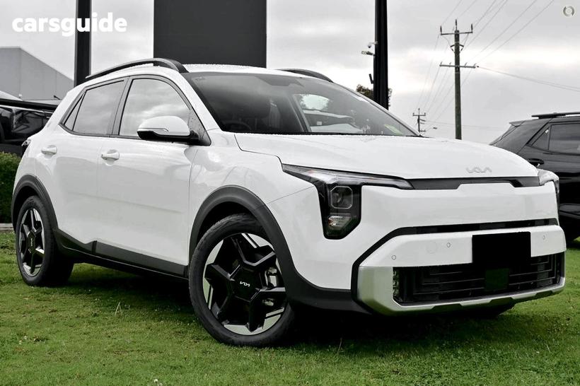 White 2026 Kia Stonic Wagon Sport Mhev