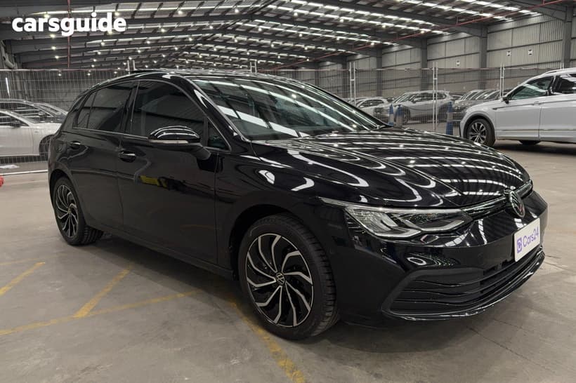 Black 2021 Volkswagen Golf Hatchback 110 Tsi Life