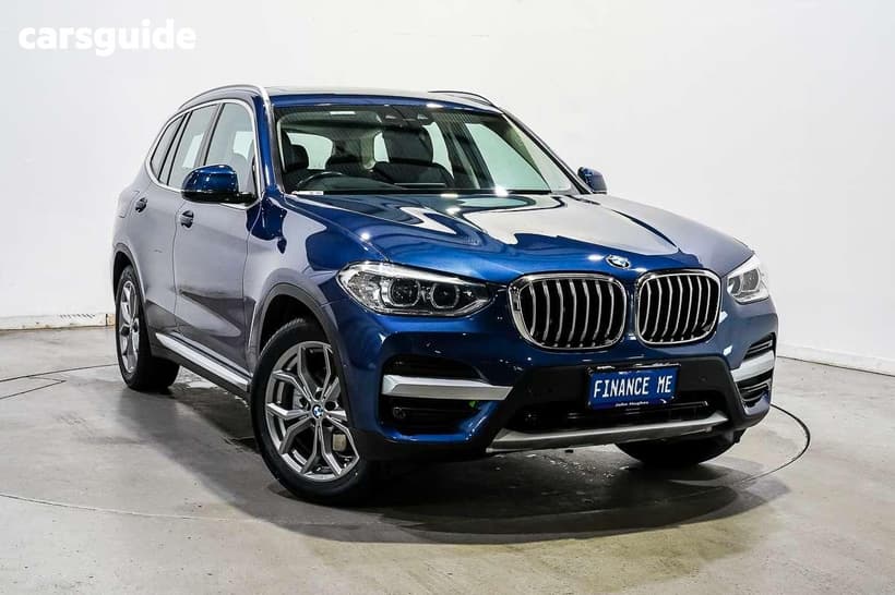 Blue 2019 BMW X3 Wagon Xdrive20D