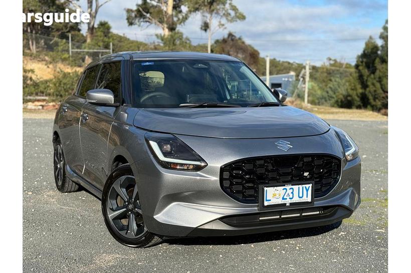 Silver 2024 Suzuki Swift Hatchback Hybrid Glx