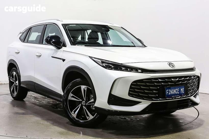 White 2025 MG HS Wagon Vibe