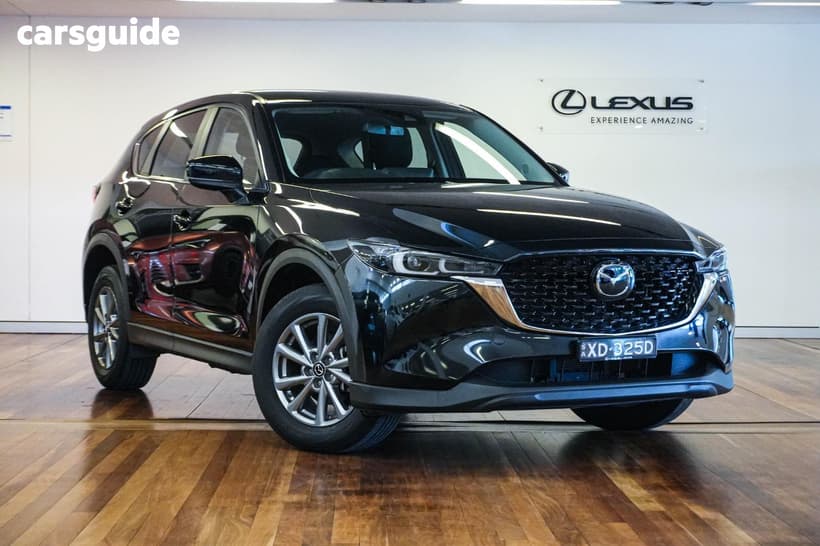 Black 2023 Mazda CX-5 Wagon G25 Maxx Sport (Awd)