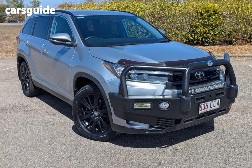 Silver 2019 Toyota Kluger Wagon Gxl Black Edition (Awd)
