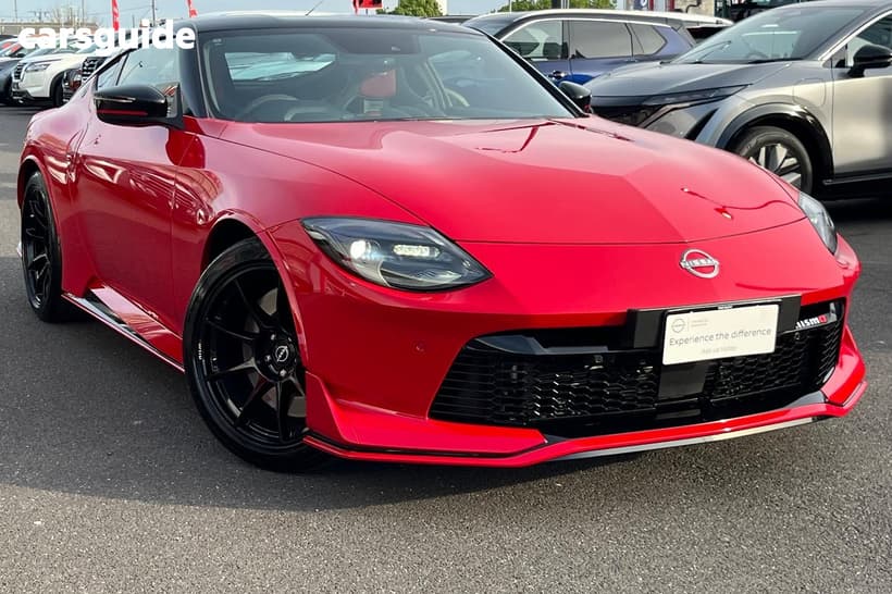 Red 2025 Nissan Z Coupe Nismo