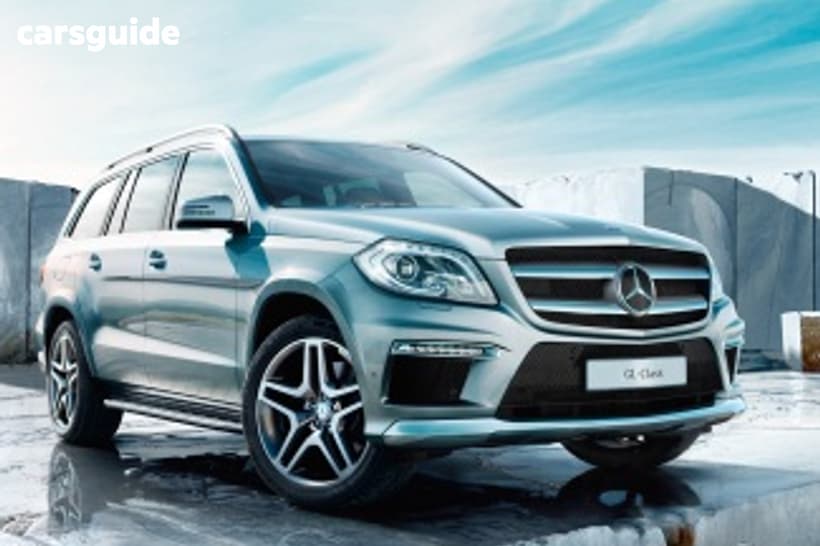 Silver 2014 Mercedes-Benz GL350 Wagon Blue Tec