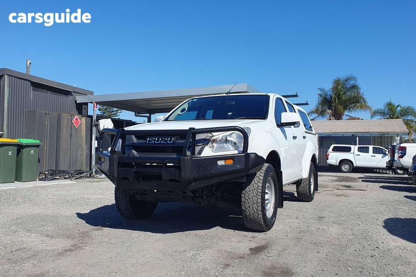 White 2019 Isuzu D-MAX Crew Cab Utility Sx Hi-Ride (4X2)