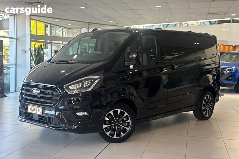 Black 2021 Ford Transit Custom Van 320S Sport (Swb)