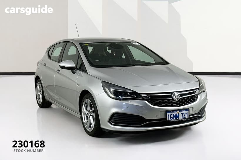 Silver 2018 Holden Astra Hatchback Rs