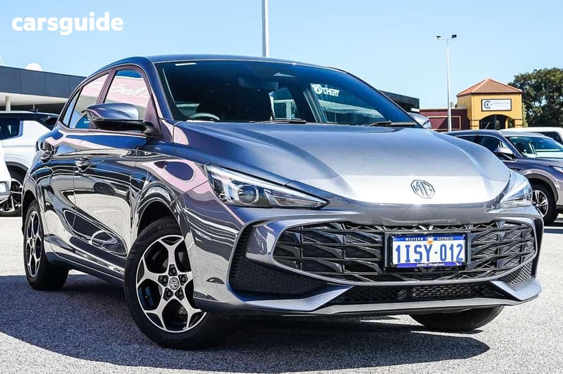 Grey 2025 MG MG3 Hatchback Excite Hybrid+