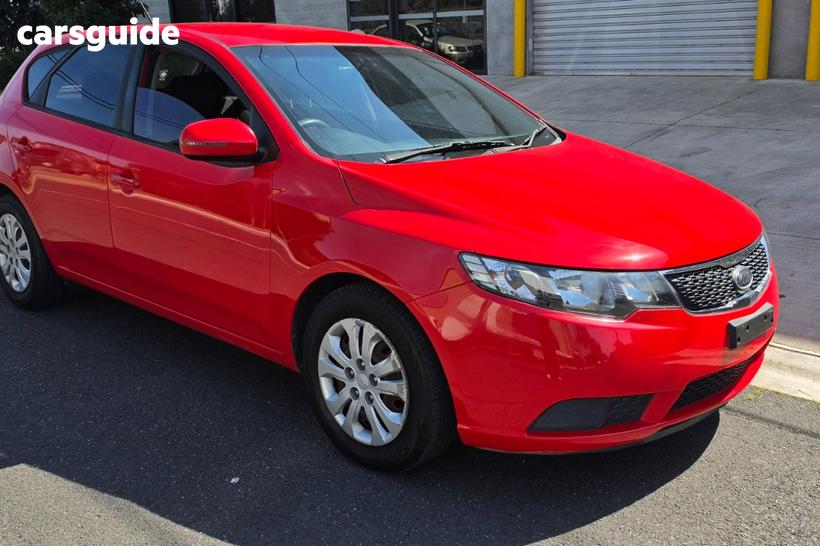 Red 2012 Kia Cerato Hatchback S