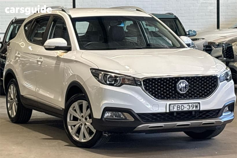 White 2022 MG ZS Wagon Excite
