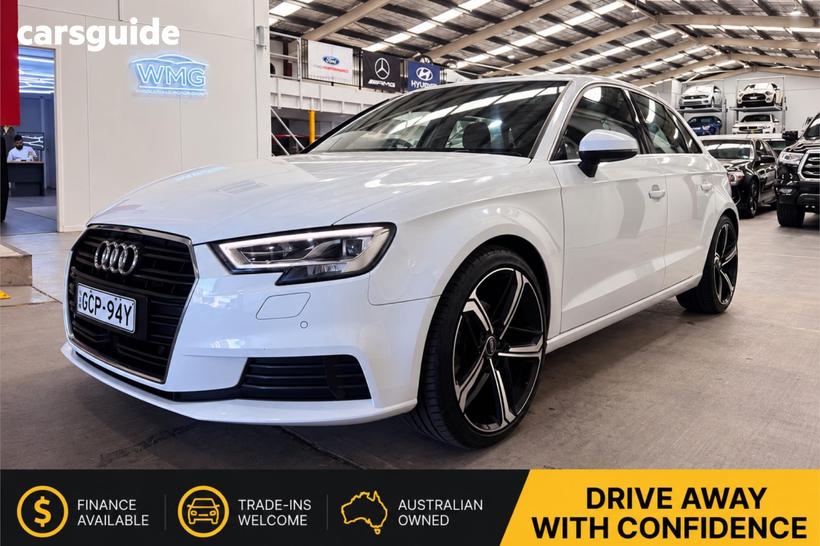 White 2016 Audi A3 Hatchback 1.4 Tfsi Sportback Cod