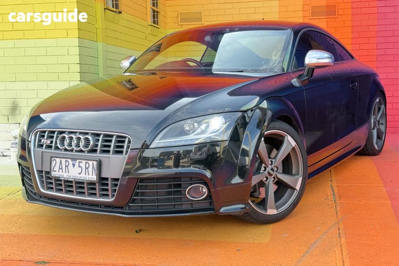 Black 2008 Audi TT Coupe 8J 4WD