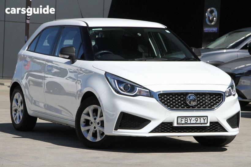White 2022 MG MG3 Hatchback Core