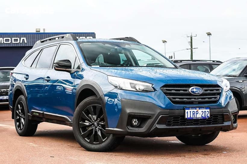 Blue 2023 Subaru Outback SUV