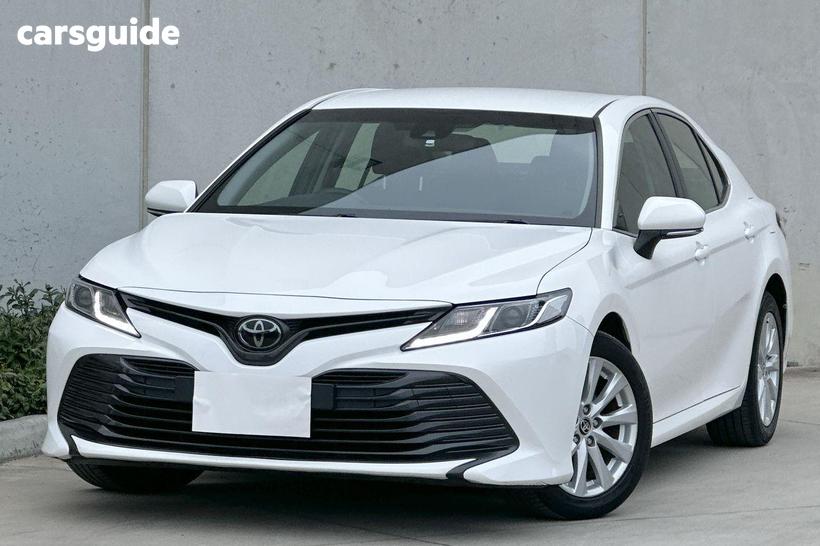 White 2020 Toyota Camry Sedan Ascent