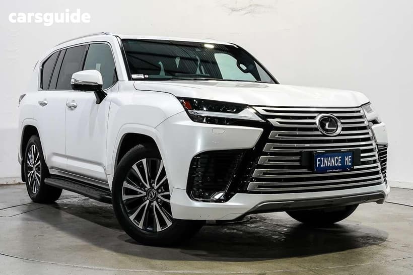 White 2023 Lexus LX600 Wagon