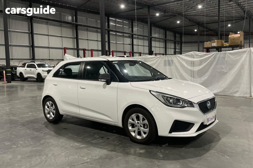 White 2022 MG MG3 Hatchback Core