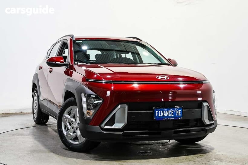 Red 2025 Hyundai Kona Wagon