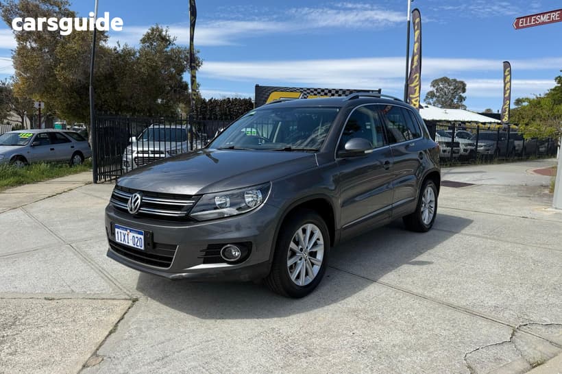 Grey 2016 Volkswagen Tiguan Wagon 132 Tsi (4X4)