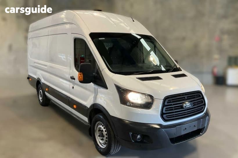 White 2018 Ford Transit Van 350L Lwb High Roof