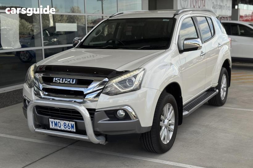 White 2017 Isuzu MU-X Wagon Ls-T (4X4)