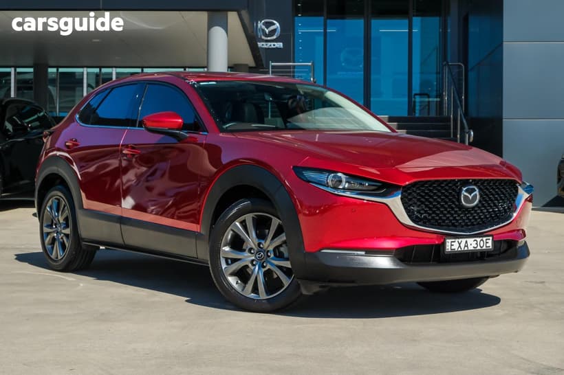 Red 2022 Mazda CX-30 Wagon G20 Astina (Fwd)