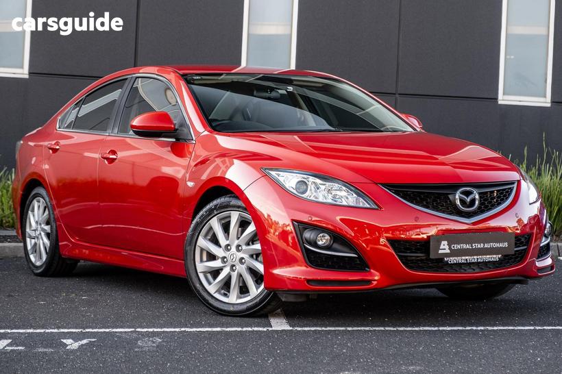 Red 2011 Mazda 6 Sedan Touring