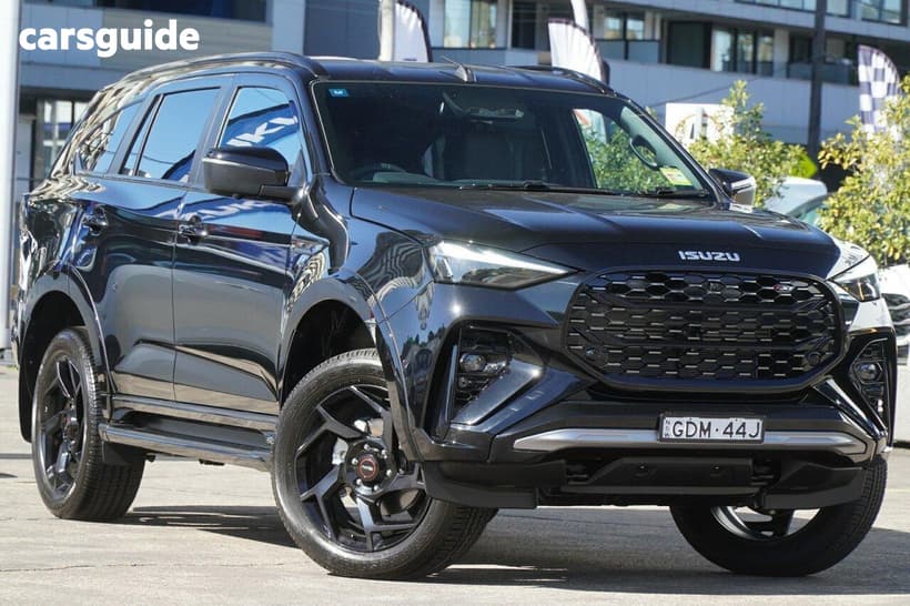 Black 2026 Isuzu MU-X Wagon X-Terrain (4X4)