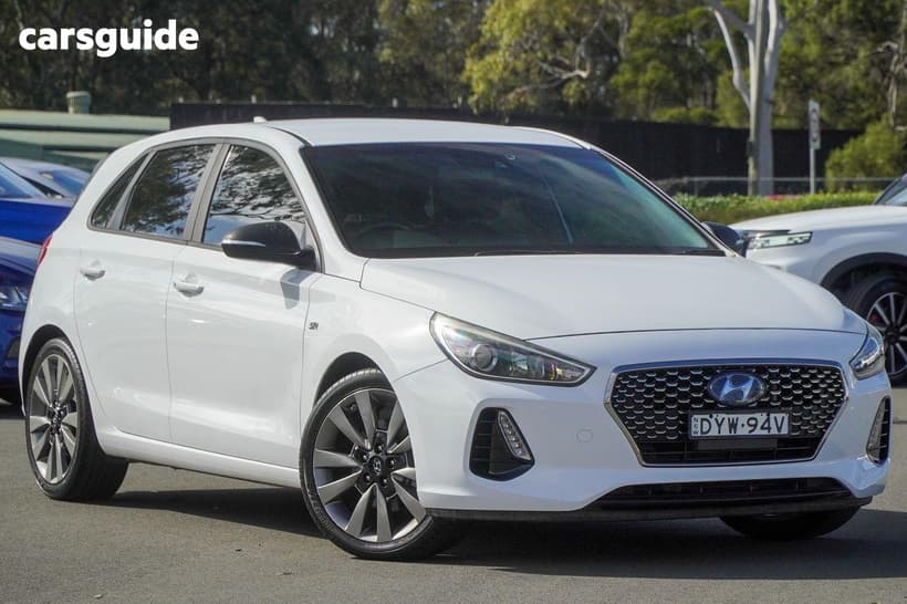 White 2018 Hyundai I30 Hatchback Sr