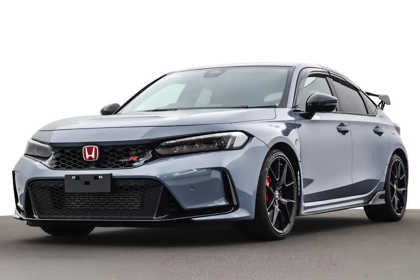 Grey 2023 Honda Civic Hatchback Type R