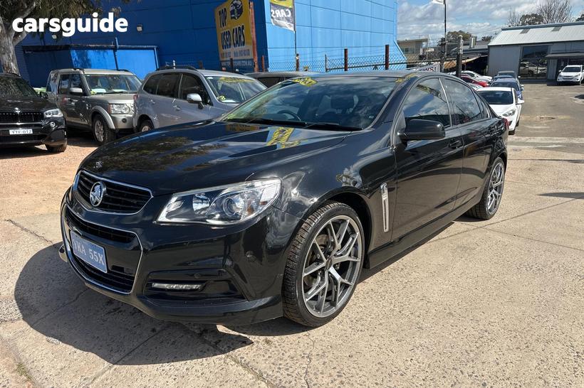 Black 2014 Holden Commodore Sedan Sv6