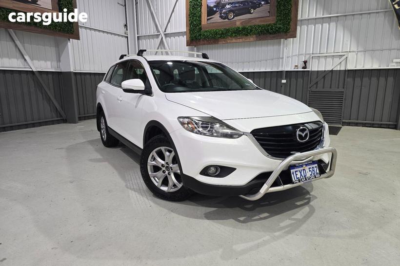 White 2015 Mazda CX-9 Wagon Classic (Fwd)