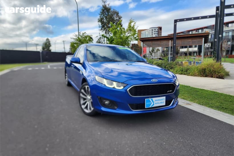 Blue 2015 Ford Falcon Utility Xr6 (Lpi)