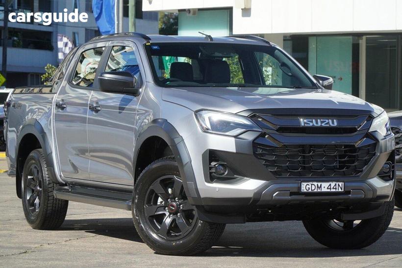 Silver 2026 Isuzu D-MAX Crew Cab Utility X-Terrain (4X4)