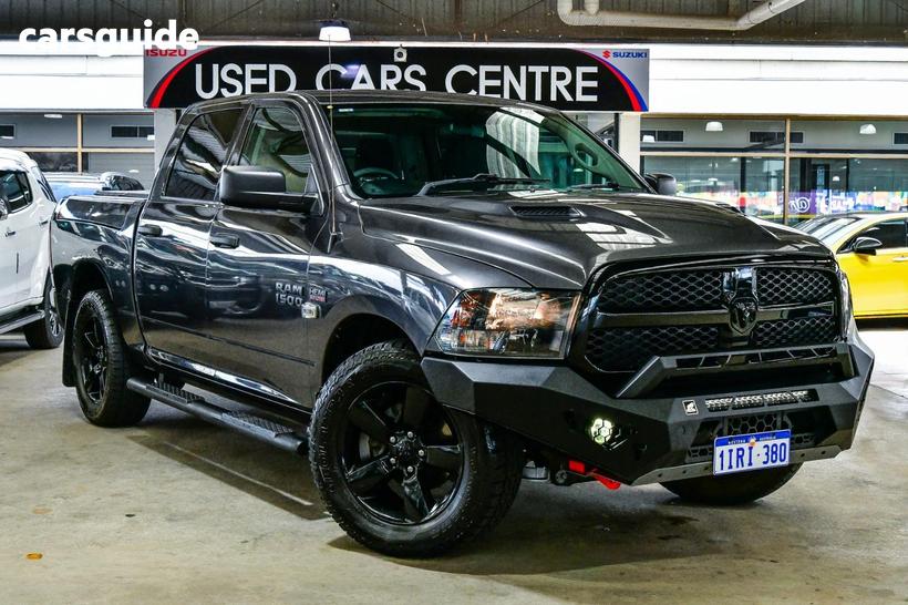 Grey 2021 RAM 1500 Crew Cab Utility Express
