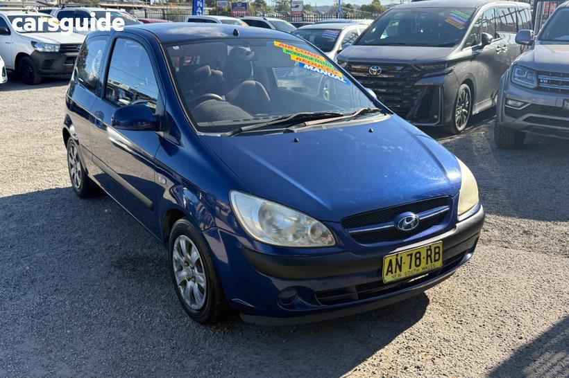 Blue 2006 Hyundai Getz Hatch 1.6 TB UPGRADE