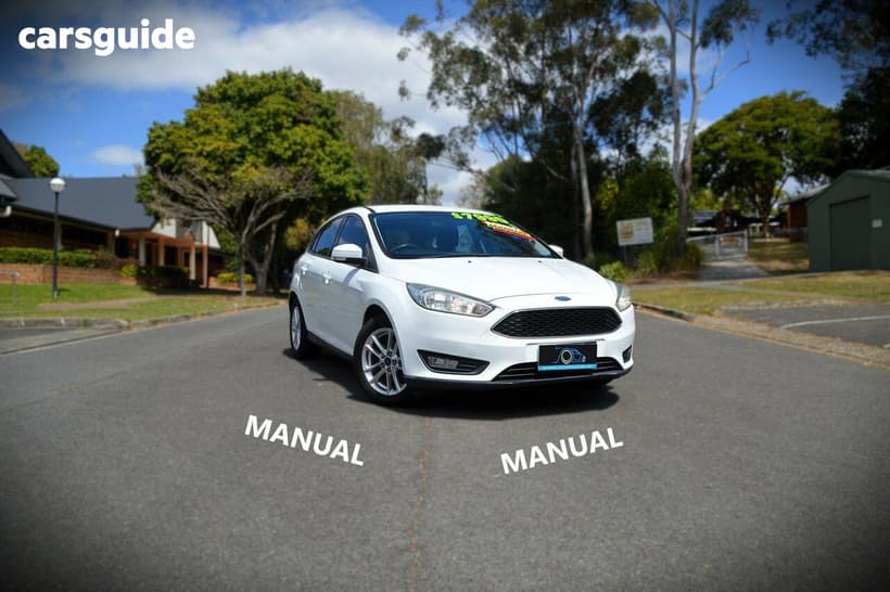 White 2016 Ford Focus Hatchback Trend