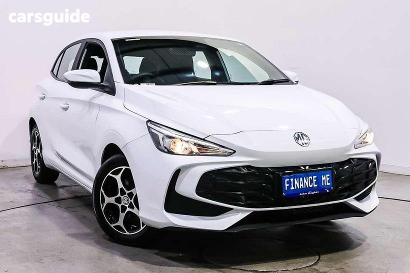 White 2025 MG MG3 Hatchback Excite