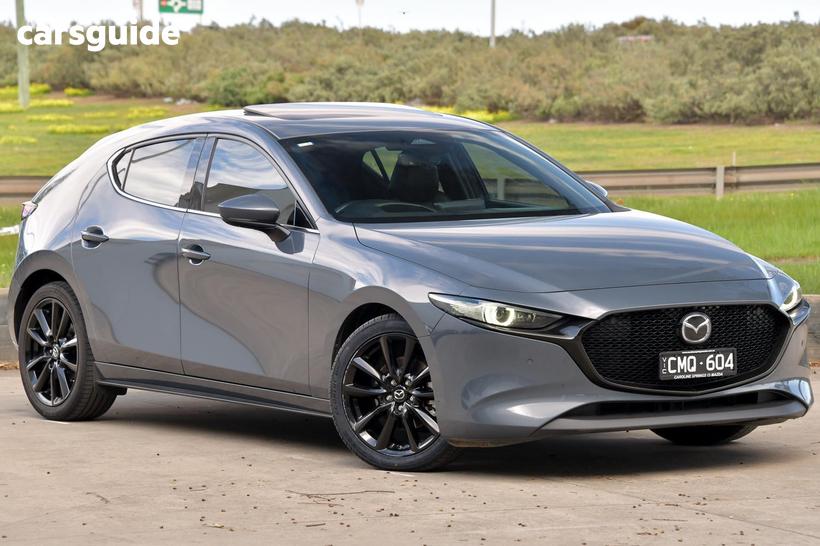 Grey 2023 Mazda 3 Hatchback G25 Astina