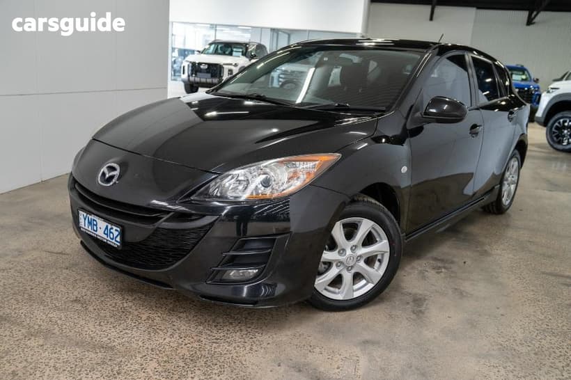 Black 2011 Mazda 3 Hatchback Maxx Sport
