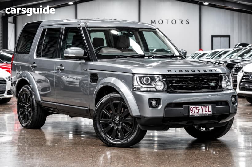 Grey 2015 Land Rover Discovery 4 Wagon 3.0 Tdv6