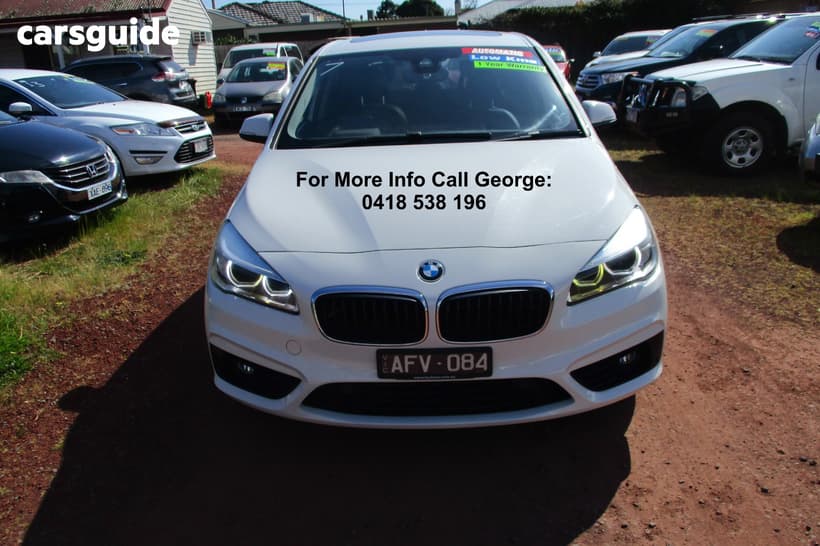 White 2015 BMW 220I Wagon Active Tourer Sport Line
