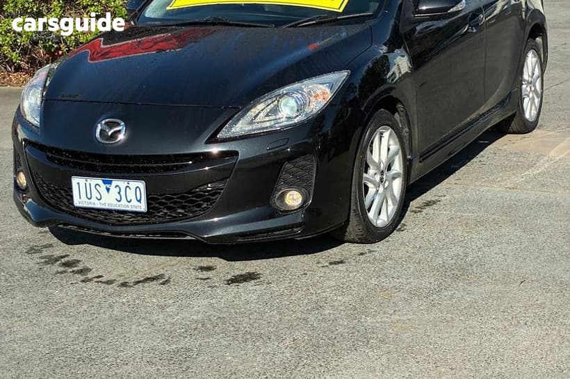 Black 2013 Mazda 3 Hatchback Sp25