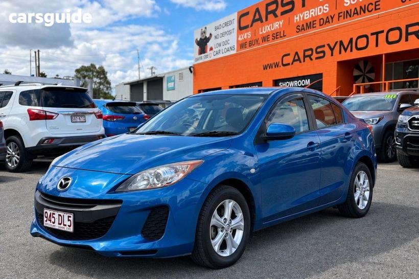 Blue 2011 Mazda 3 Sedan Neo