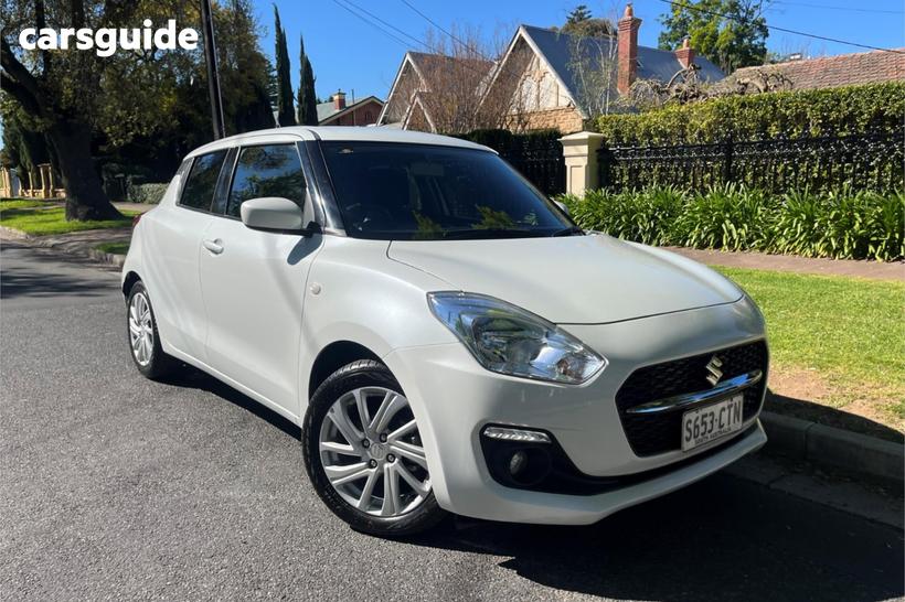 White 2022 Suzuki Swift Hatchback Gl (Qld)