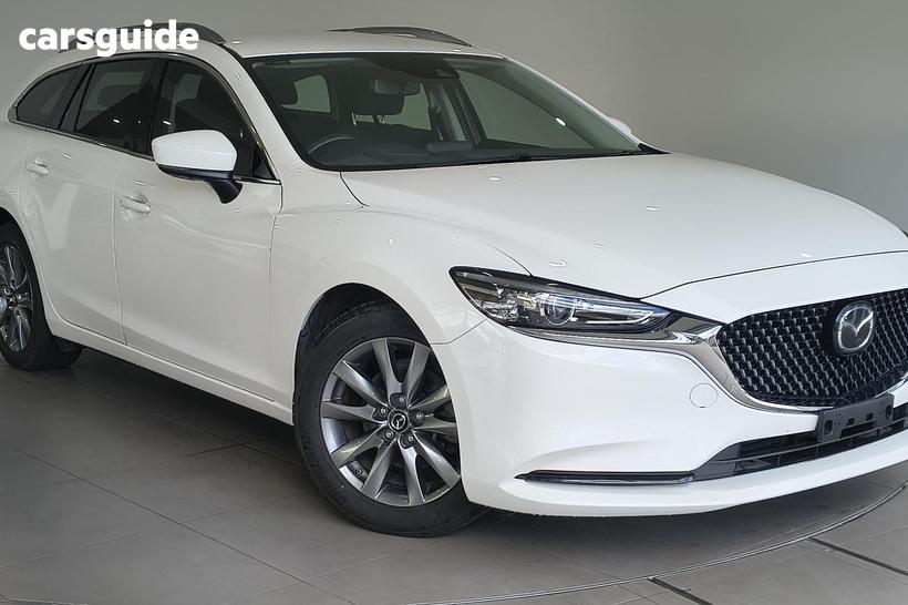 White 2020 Mazda 6 Wagon Sport