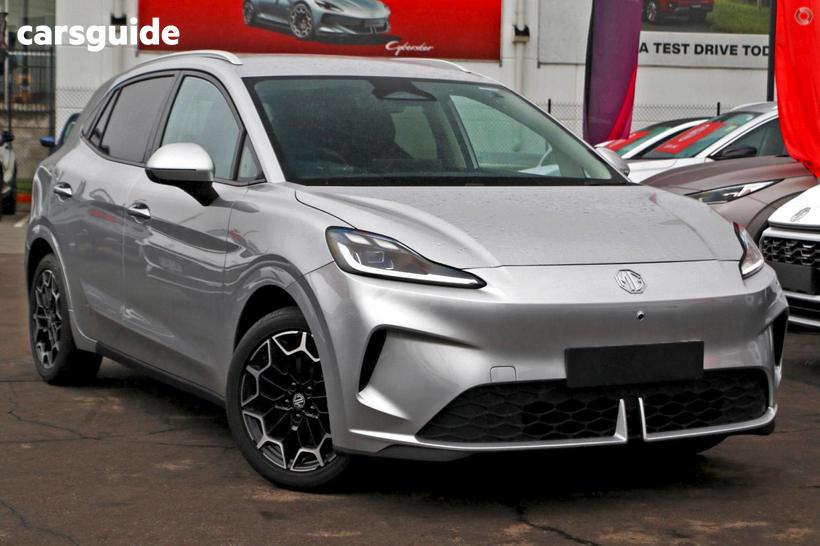 Silver 2026 MG MG4 Hatchback Essence 64 150Kw