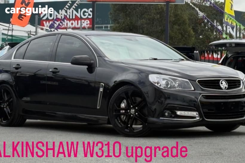 Black 2015 Holden Commodore Sedan Ss-V Redline